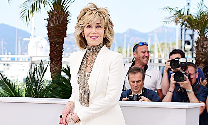 Jane Fonda Aged 80 years, has been Rocking a Rainbow Paintsuits
